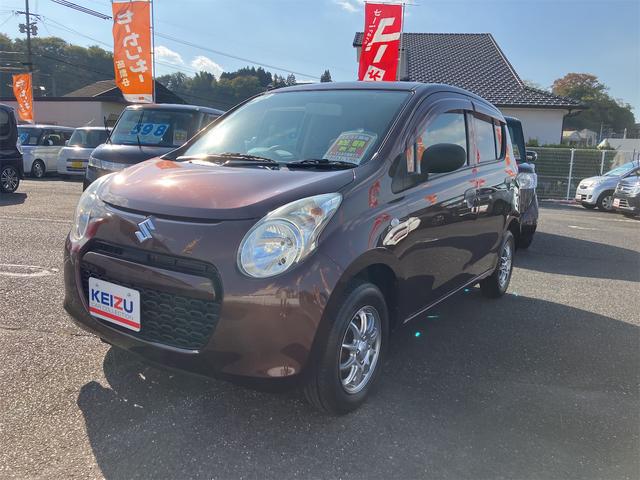 アルト Ｆ　ナビ／フルセグＴＶ　キーレス　Ｗエアバッグ　１３インチアルミホイール（2枚目）