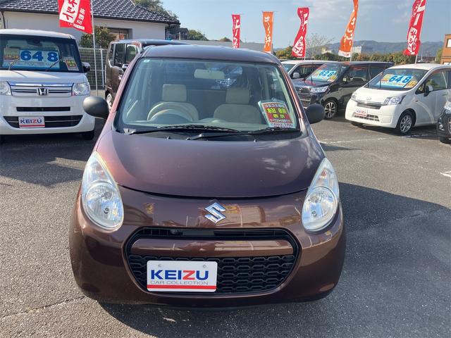 アルト Ｆ　ナビ／フルセグＴＶ　キーレス　Ｗエアバッグ　１３インチアルミホイール（3枚目）