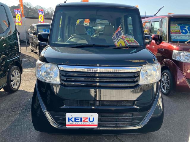 N-BOX G 両側スライド・片側電動 ナビ スマートキー アイドリングストップ 電動格納ミラー ベンチシート CVT 盗難防止システム ABS ESC アルミホイール 衝突安全ボディ エアコン パワーステアリング(12枚目)