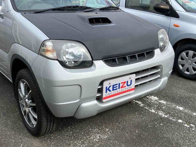 Kei Xタイプ 5速MT ターボ ABS CD AUX端子有 社外15インチアルミ エアコン パワーステアリング パワーウィンドウ キーレスエントリー(14枚目)