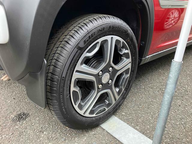 ハスラー Ｘ　４ＷＤ　ＥＴＣ　バックカメラ　ナビ　ＴＶ　衝突被害軽減システム　オートライト　ＨＩＤ　スマートキー　アイドリングストップ　電動格納ミラー　シートヒーター　ベンチシート　ＣＶＴ　盗難防止システム　ＡＢＳ（34枚目）