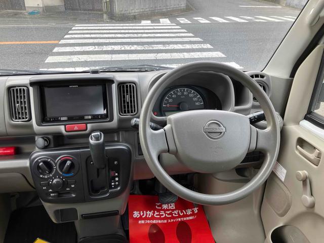 ＮＶ１００クリッパーバン 　ＡＴ　ＥＴＣ　ナビ　両側スライドドア　アルミホイール　エアコン　パワーステアリング　運転席エアバッグ　助手席エアバッグ（3枚目）