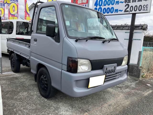 サンバートラック 4WD 軽トラック MT エアコン 運転席エアバッグ(2枚目)