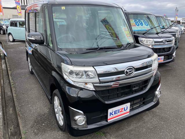 タント カスタムＸ　両側スライド・片側電動　ナビ　ＴＶ　衝突被害軽減システム　ＬＥＤヘッドランプ　スマートキー　アイドリングストップ　電動格納ミラー　ベンチシート　ＣＶＴ　盗難防止システム　ＡＢＳ　ＥＳＣ　アルミホイール（12枚目）