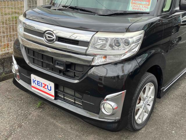 タント カスタムＸ　両側スライド・片側電動　ナビ　ＴＶ　衝突被害軽減システム　ＬＥＤヘッドランプ　スマートキー　アイドリングストップ　電動格納ミラー　ベンチシート　ＣＶＴ　盗難防止システム　ＡＢＳ　ＥＳＣ　アルミホイール（13枚目）