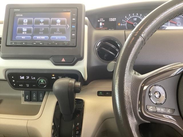 Ｎ－ＢＯＸ Ｇ・Ｌホンダセンシング　ホンダ純正メモリーナビ　ＬＥＤヘッドライ　ベンチシ－ト　Ｓキー　バックカメラ付　クルコン　エアバック　両席エアバック　ＥＴＣ　盗難防止装置　フルオートエアコン　パワーウィンドウ　横滑防止装置　キーレス（3枚目）