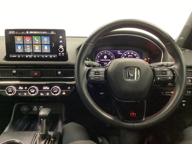 シビック ＥＸ　メモリーナビ　ドラレコ　ＥＴＣ　Ｒカメ　パーキングセンサー　衝突被害軽減ブレーキ　スマートキーシステム　パワ－シ－ト　ＵＳＢ　ＬＥＤライト　地デジフルセグ　ナビＴＶ　シートＨ　オートエアコン　Ｄレコ（3枚目）