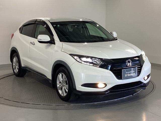 ヴェゼル X・ホンダセンシング 純正メモリーナビ リアカメラ ETC シートヒーター Rカメラ Wエアバッグ 盗難防止 アクティブクルーズコントロール オートエアコン LEDランプ 衝突軽減ブレ-キ パワステ 整備記録簿 TVナビ(7枚目)