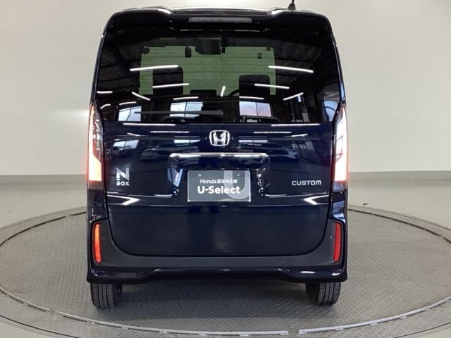 N-BOXカスタム ベースグレード メモリーナビ ドラレコ ETC リアカメラ USB接続 CMBS Dレコ ベンチシート オートエアコン スマートキ LED 盗難防止装置 クルコン バックカメラ フルセグTV パワーステアリング(10枚目)