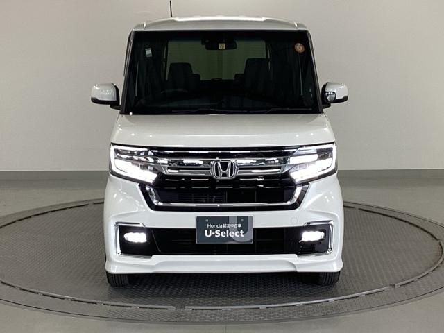 N-BOXカスタム L 純正メモリーナビ 両側電動スライドドア 両席電動スライドドア Pソナー サイドエアバッグ ナビTV Aストップ シートヒータ ベンチシート 点検記録簿 キーフリーシステム LEDライト リアカメ AC(6枚目)