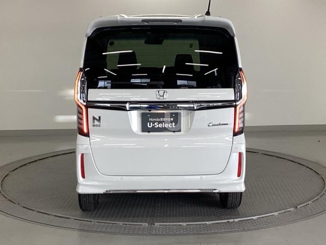 N-BOXカスタム L 純正メモリーナビ 両側電動スライドドア 両席電動スライドドア Pソナー サイドエアバッグ ナビTV Aストップ シートヒータ ベンチシート 点検記録簿 キーフリーシステム LEDライト リアカメ AC(9枚目)