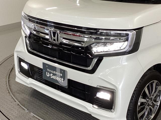 N-BOXカスタム L 純正メモリーナビ 両側電動スライドドア 両席電動スライドドア Pソナー サイドエアバッグ ナビTV Aストップ シートヒータ ベンチシート 点検記録簿 キーフリーシステム LEDライト リアカメ AC(25枚目)