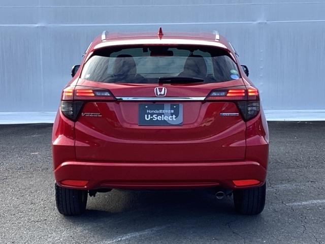 ヴェゼル ハイブリッドＺ・ホンダセンシング　メモリーナビ　ドラレコ　ＥＴＣ　リアカメラ　レーダーサポート　ＤＶＤ再生機能　整備記録簿　横滑り防止システム　バックアイカメラ　盗難防止装置　フルセ　シートヒーター付　スマ－トキ－　ＥＣＯモード（10枚目）