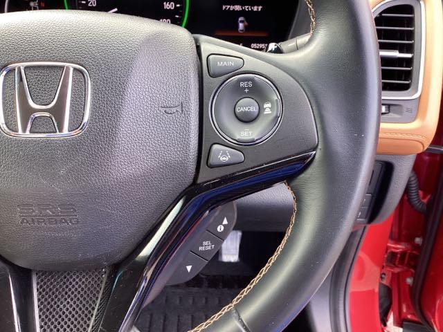 ヴェゼル ハイブリッドＺ・ホンダセンシング　メモリーナビ　ドラレコ　ＥＴＣ　リアカメラ　レーダーサポート　ＤＶＤ再生機能　整備記録簿　横滑り防止システム　バックアイカメラ　盗難防止装置　フルセ　シートヒーター付　スマ－トキ－　ＥＣＯモード（36枚目）