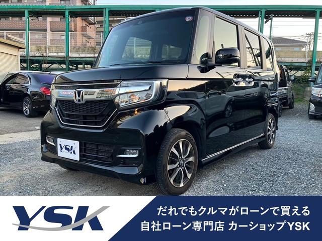 N-BOXカスタム G・Lホンダセンシング 3年保証 Bluetooth対応 両側電動スライドドア バックカメラ フルセグ CD録音 DVD再生 アルミ シートヒーター プッシュスタート スマートキー 電格ミラー(2枚目)