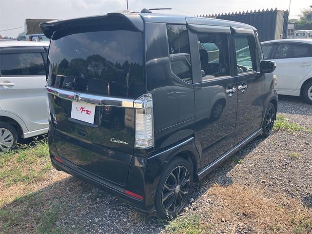 Ｎ－ＢＯＸカスタム Ｇ・Ｌパッケージ　両側スライド・片側電動　ナビ　オートライト　ＨＩＤ　スマートキー　アイドリングストップ　電動格納ミラー　ベンチシート　ＣＶＴ　盗難防止システム　ＡＢＳ　ＥＳＣ　ＣＤ　ＤＶＤ再生　アルミホイール（14枚目）