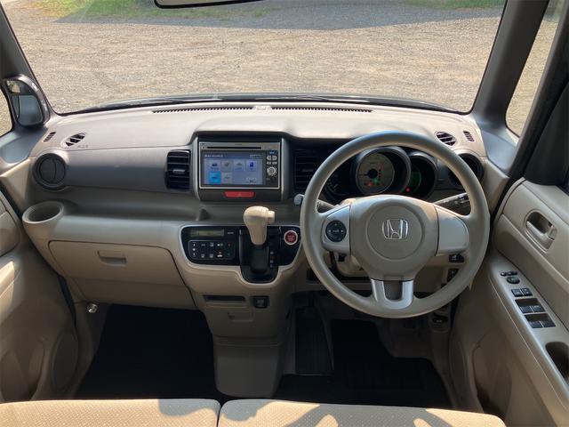 Ｎ－ＢＯＸ Ｇ・Ｌパッケージ　バックカメラ　両側スライド・片側電動　ナビ　ＴＶ　スマートキー　アイドリングストップ　電動格納ミラー　ベンチシート　ＣＶＴ　盗難防止システム　ＡＢＳ　ＥＳＣ　ＣＤ　ＤＶＤ再生　ＵＳＢ　アルミホイール（2枚目）