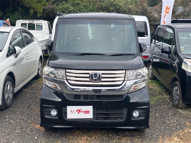 N-BOXカスタム G ETC バックカメラ 両側スライドドア ナビ TV オートライト HID スマートキー アイドリングストップ 電動格納ミラー ベンチシート CVT 盗難防止システム ABS ESC CD DVD再生(12枚目)