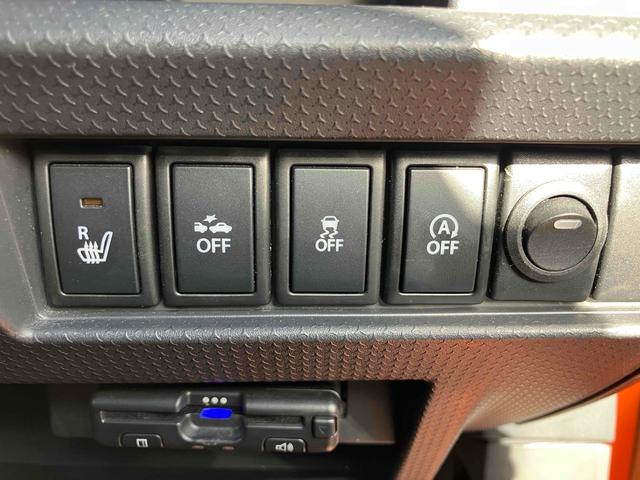 ハスラー G ETC バックカメラ ナビ TV 衝突被害軽減システム オートライト スマートキー アイドリングストップ 電動格納ミラー シートヒーター ベンチシート CVT 盗難防止システム ABS ESC CD(11枚目)