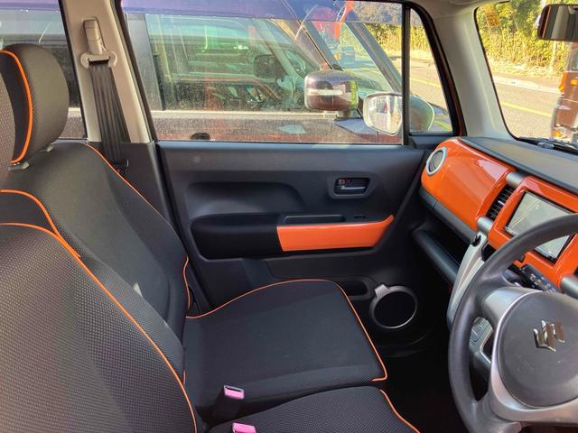 ハスラー G ETC バックカメラ ナビ TV 衝突被害軽減システム オートライト スマートキー アイドリングストップ 電動格納ミラー シートヒーター ベンチシート CVT 盗難防止システム ABS ESC CD(55枚目)