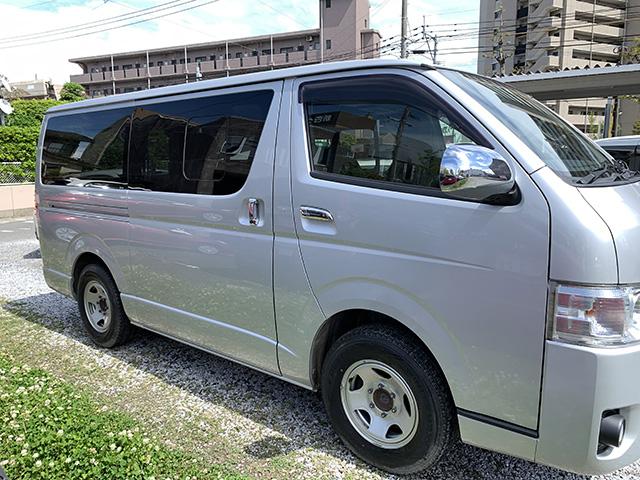 ロングスーパーGL メモリーナビ オートエアコン フォグランプ キーレス 3000ディーゼル 電動格納ミラー 走行距離80800km 車検整備付 メッキグリル プライバシーガラス(6枚目)