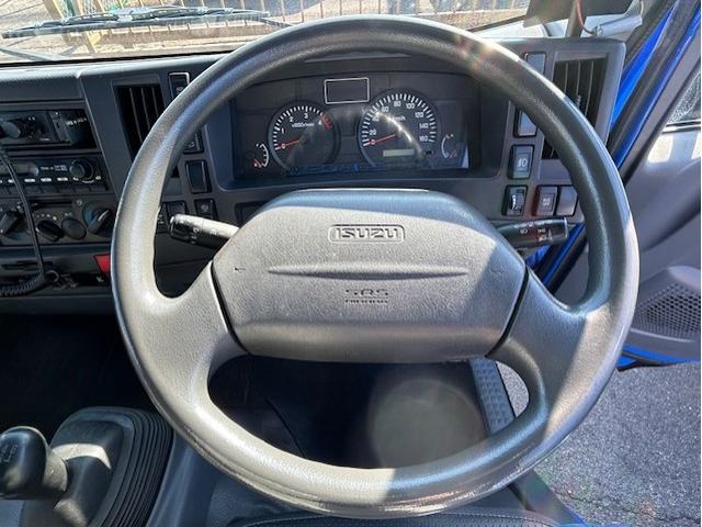 エルフトラック 　パッカー車　塵芥車　５立米　巻き込み式　回転板式　排出ダンプ式　モリタ　パックマスターα　２ｔ積　連続スイッチ　汚水タンク　全面塗装済　車内清掃済　車体サイズ長５２５／幅１８５／高２２７（ｃｍ）（40枚目）