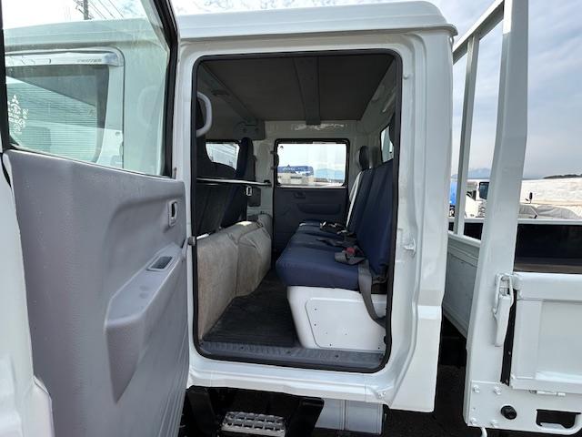 キャンター Ｗキャブロング　ワイドロング　全面塗装済　７人乗り　積載２ｔ　ＭＴ５速　ワンオーナー車　記録簿付　リアヒーター　荷台寸法　長３３５ｃｍ幅１９０ｃｍ高３８ｃｍ　高床（44枚目）