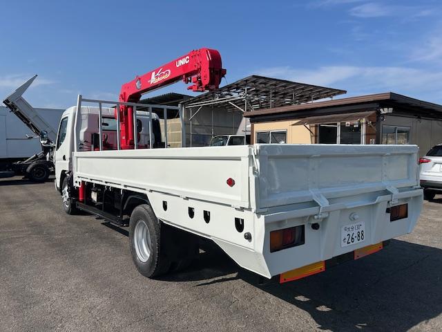 キャンター 超ロング　ワイド超ロング　４段クレーン　２．９ｔ吊　ユニック　フックイン　走行９．２万キロ　３．４ｔ積　６速ＭＴ　車検Ｒ８年６月　全面塗装済（27枚目）