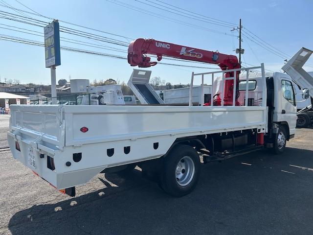 キャンター 超ロング　ワイド超ロング　４段クレーン　２．９ｔ吊　ユニック　フックイン　走行９．２万キロ　３．４ｔ積　６速ＭＴ　車検Ｒ８年６月　全面塗装済（28枚目）