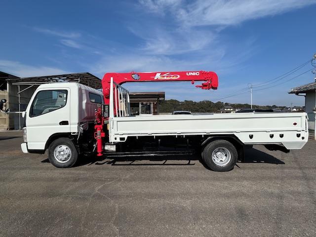 キャンター 超ロング　ワイド超ロング　４段クレーン　２．９ｔ吊　ユニック　フックイン　走行９．２万キロ　３．４ｔ積　６速ＭＴ　車検Ｒ８年６月　全面塗装済（30枚目）