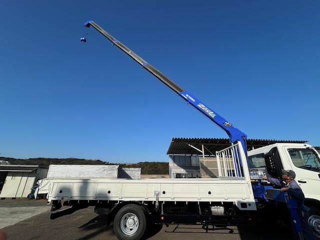 ヒノレンジャー タダノ 4段クレーン 2.9t吊 ラジコン フックイン 走行11.9万キロ 2.7t積 6速MT 全面塗装済 5.12Lディーゼルターボ(8枚目)