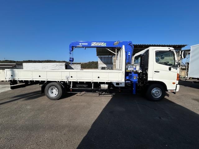 ヒノレンジャー タダノ 4段クレーン 2.9t吊 ラジコン フックイン 走行11.9万キロ 2.7t積 6速MT 全面塗装済 5.12Lディーゼルターボ(27枚目)