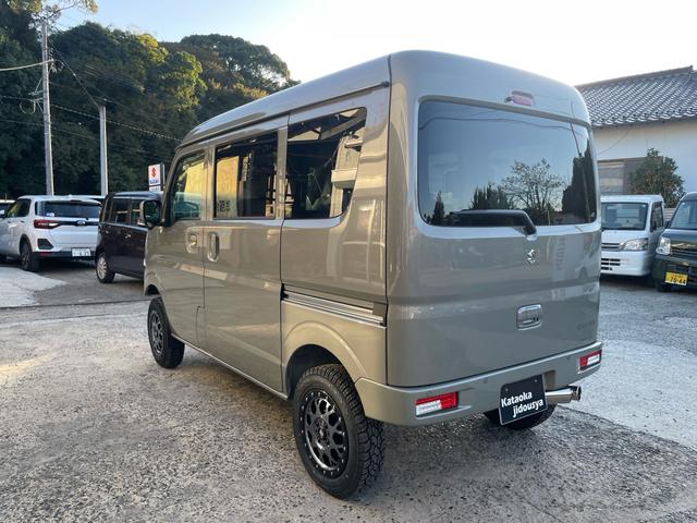 エブリイ ジョイン 4WD・PLUSLINE前後バンパー・PLUSLINEマフラー・リフトアップ・スキットプレート・アルミホイール・スマートキー・LEDヘッドライト(9枚目)