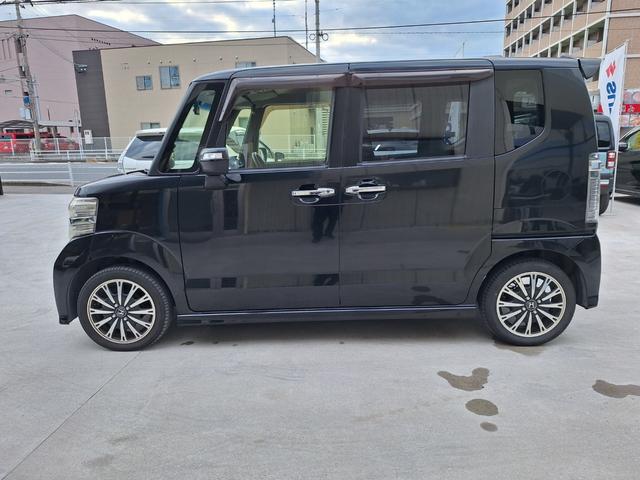 Ｎ－ＢＯＸカスタム Ｇ・ターボＬパッケージ　車検８年１２月　ナビ　テレビ　Ｂｌｕｅｔｏｏｔｈ　バックカメラ　ドラレコ　ターボ　両側電動スライドドア　ハーフレザーシート　純正アルミ　クルーズコントロール　パドルシフト（25枚目）