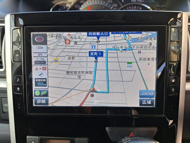 タント カスタムＲＳ　車検９年３月　９インチナビ　テレビ　両側パワースライドドア　バックカメラ　ターボ　衝突軽減ブレーキ　純正アルミ（9枚目）