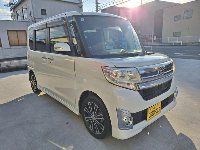 タント カスタムＲＳ　車検９年３月　９インチナビ　テレビ　両側パワースライドドア　バックカメラ　ターボ　衝突軽減ブレーキ　純正アルミ（18枚目）