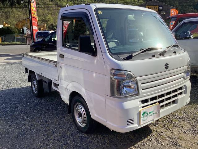 キャリイトラック ＫＣエアコン・パワステ　４ＷＤ　フロア５速　エアコン　パワステ　荷台マット　プロテクター　ドライブレコーダー　記録簿（3枚目）