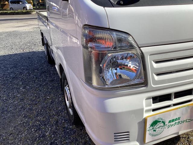 キャリイトラック ＫＣエアコン・パワステ　４ＷＤ　フロア５速　エアコン　パワステ　荷台マット　プロテクター　ドライブレコーダー　記録簿（5枚目）