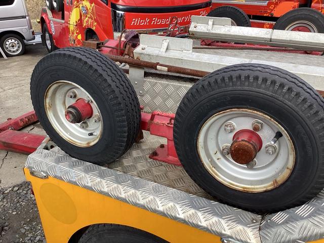 デュトロ センチュリーレッカー車 F2アンダーリフト ユニック3段クレーン 明治油圧ウインチ 左右大型工具ボックス リフト、ウインチラジコン付き バックカメラ(22枚目)