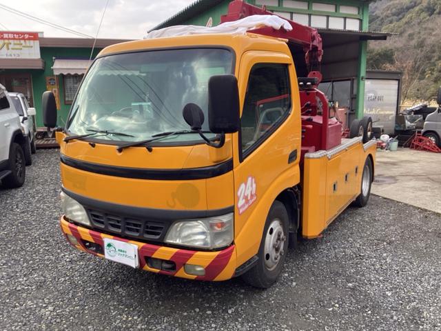 デュトロ センチュリーレッカー車 F2アンダーリフト ユニック3段クレーン 明治油圧ウインチ 左右大型工具ボックス リフト、ウインチラジコン付き バックカメラ(27枚目)