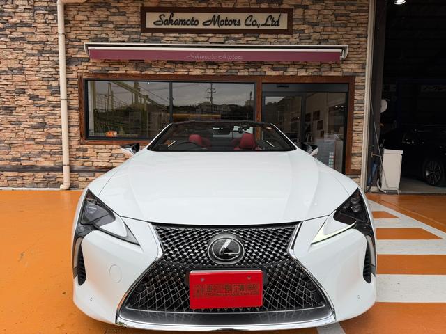 ＬＣ ＬＣ５００　コンバーチブル　ワンオーナー／レッド革／コンバーチブル／２１インチＡＷ／セキュリティーロックナットセット／ＬＥＤヘッドライト／バックカメラ／ＢＳＭ／シートベンチレーション／ヒーター／フルセグＴＶ／ＥＴＣ２．０（34枚目）