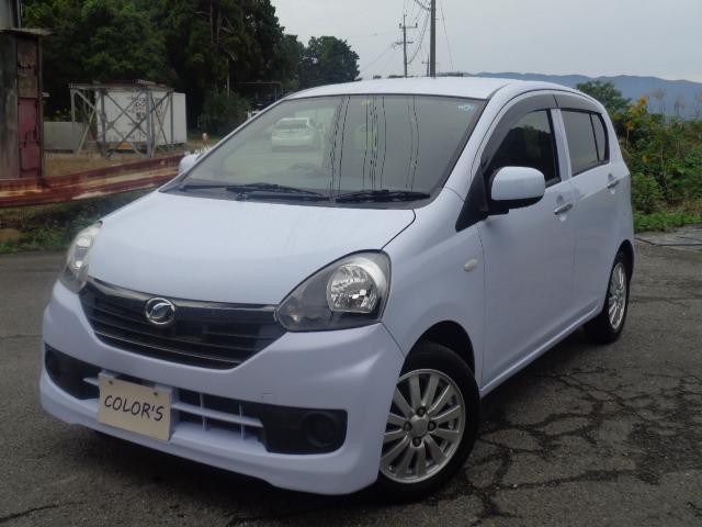 ミライース Ｘ　リミテッドＳＡ　衝突被害軽減ブレーキ　アイドリングストップ　ＣＶＴ　ＥＴＣ車載器　ナビ　電動格納ドアミラー　純正アルミホイール　走行５．６万ｋｍ（2枚目）