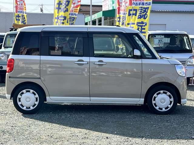 ムーヴキャンバス Ｇ　ＳＡＩＩＩ　両側パワースライドドア　ワンオーナー車　オートエアコン　スマートキー　エコアイドル　衝突軽減システム　ベンチシート　プッシュスタート（8枚目）