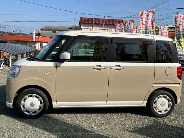 ムーヴキャンバス Ｇ　ＳＡＩＩＩ　両側パワースライドドア　ワンオーナー車　オートエアコン　スマートキー　エコアイドル　衝突軽減システム　ベンチシート　プッシュスタート（14枚目）