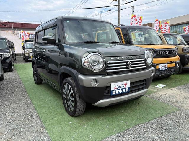 ハスラー Ｊ　ドライブレコーダー　ＥＴＣ　ＴＶ　レーンアシスト　衝突被害軽減システム　オートライト　ＨＩＤ　スマートキー　アイドリングストップ　シートヒーター　ベンチシート　ＣＶＴ　盗難防止システム　ＡＢＳ　ＥＳＣ（13枚目）