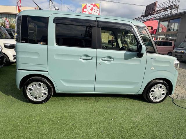 スペーシア ハイブリッドX ETC 両側電動スライドドア ナビ TV クリアランスソナー レーンアシスト 衝突被害軽減システム スマートキー アイドリングストップ 電動格納ミラー シートヒーター ベンチシート CVT(15枚目)