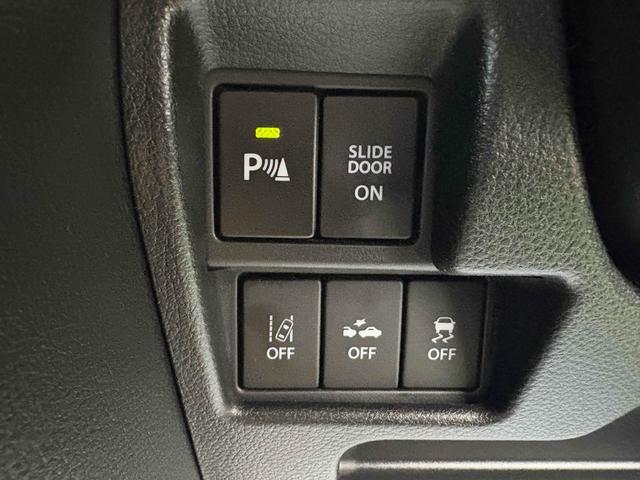 スペーシア ハイブリッドＸ　両側電動スライドドア　ＴＶ　クリアランスソナー　レーンアシスト　衝突被害軽減システム　オートライト　スマートキー　アイドリングストップ　電動格納ミラー　シートヒーター　ベンチシート　ＣＶＴ（7枚目）