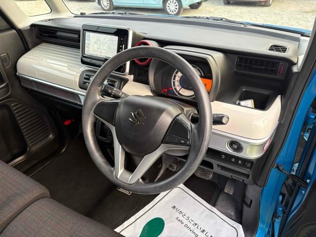 スペーシア ハイブリッドＸ　両側電動スライドドア　ＴＶ　クリアランスソナー　レーンアシスト　衝突被害軽減システム　オートライト　スマートキー　アイドリングストップ　電動格納ミラー　シートヒーター　ベンチシート　ＣＶＴ（9枚目）