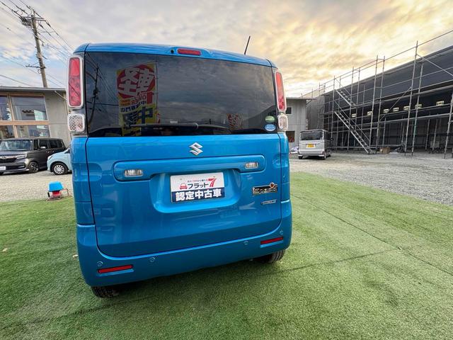 スペーシア ハイブリッドＸ　両側電動スライドドア　ＴＶ　クリアランスソナー　レーンアシスト　衝突被害軽減システム　オートライト　スマートキー　アイドリングストップ　電動格納ミラー　シートヒーター　ベンチシート　ＣＶＴ（17枚目）