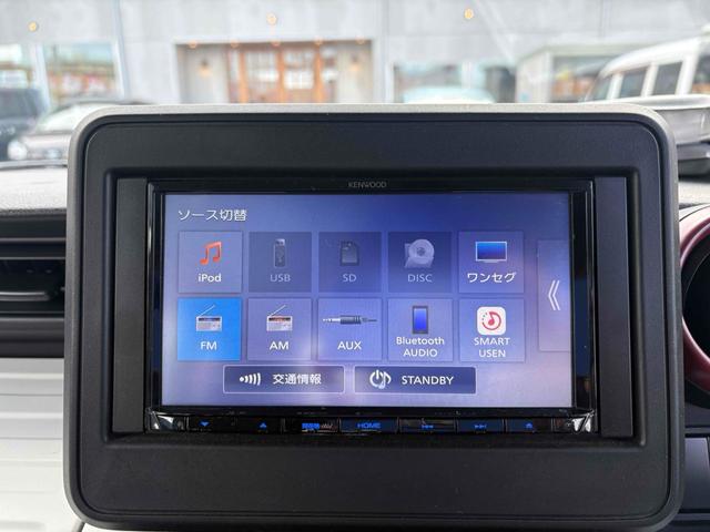 スペーシア ハイブリッドG ETC バックカメラ 両側スライドドア TV クリアランスソナー レーンアシスト 衝突被害軽減システム オートライト スマートキー アイドリングストップ 電動格納ミラー ベンチシート CVT(3枚目)